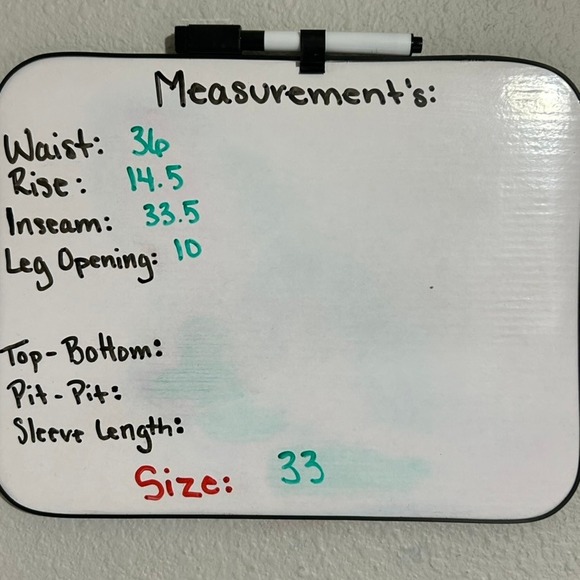 Imogene and Willie Catherine Selvedge Denim Jean Indigo High Rise Womens 33 - Picture 16 of 16